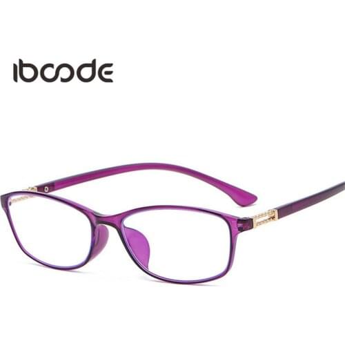 Iboode Trendy Ultralight Men Women Reading Glasses Classic Clear Lens Presbyopic Eyewear Portable Spectacle Diopter+1.0 To +4.0