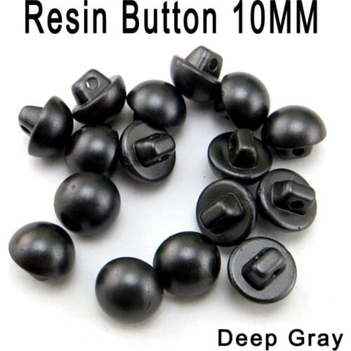 50PCS Shirt RESIN Coat Ball Pearl Button 10MM Decorative Kids Sewing Clothes Accessory Round Sweater Buttons R-374