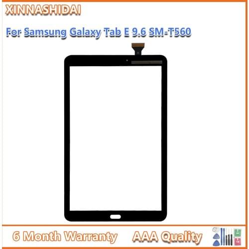 For Samsung Galaxy Tab E T560 T561 SM-T560 SM-T561 Touchscreen Panel Front Glass Tablet Digitizer 9.6'' LCD Display Touch Screen
