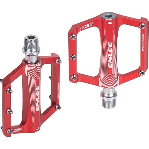 Folding Bicycle Pedals Aluminium Alloy Flat Bicycle Platform Pedals Anti-skid Mountain MTB Bike Pedals Cycling Road Pedals