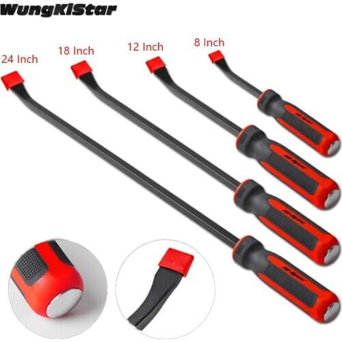 Auto Car Steel Curved Tyre Tire Spoon Lever Repair Hand Tools Bicycle Motorcycle Bike 8/12/18/24Inch Tire Remover Tool Crowbar