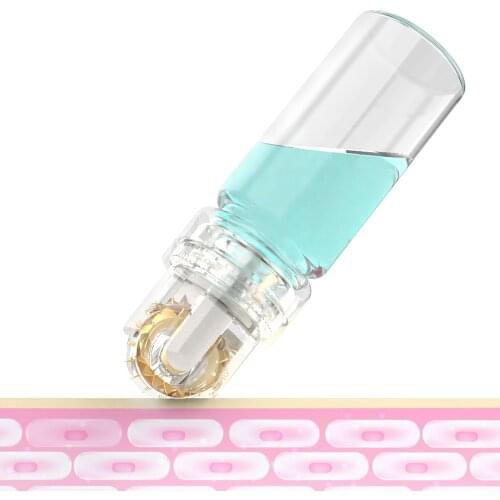 Titanium Needle Hydraneedle 20 Dermastamp Hydraroller 64 Mesotherapy Serum Fine Touch Applicator hydra needle gold stamp