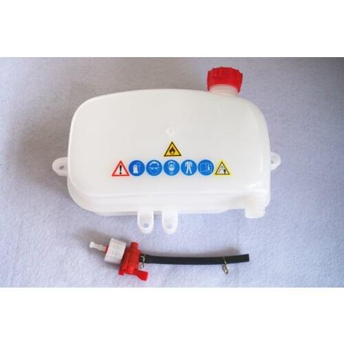 Fuel tank with fuel filter hose clamp assembly for Solo 423 425 Sprayer mist blower with tubing replacement