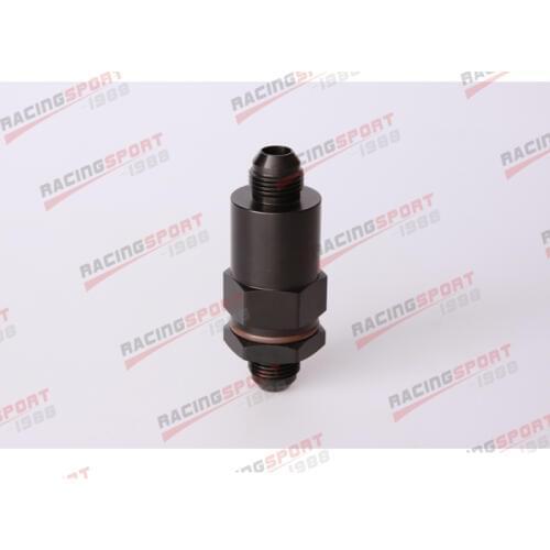 Universal Billet Aluminum Alloy AN8 AN-8 8AN Fuel Filter 30 Micron Filter Black/Silver/Red/Blue