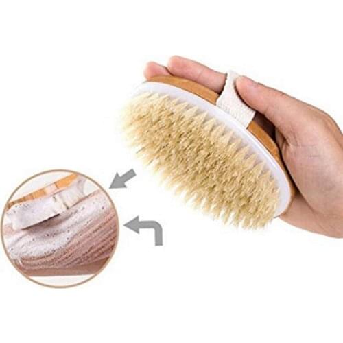 1PC Body Shower Bath Brush Exfoliating Wash Skin Spa Massage Scrub Body Scrubber Body Care