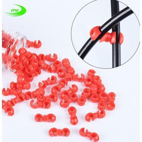 2Pcs Mountain Road Bicycle Disc Brake Cable Sets Pipe Line Accessories Parts MTB Bike Hydraulic Brake Cable S Buckle hook DC0302