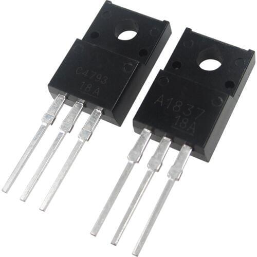 20PCS 2SC4793 2SA1837 C4793 A1837 230V 1A TO220F each 10pcs