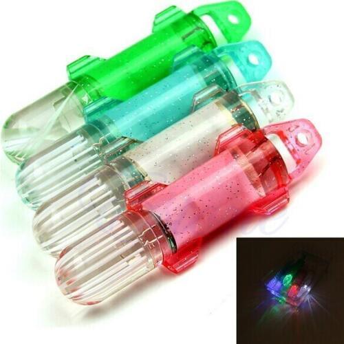 5pcs fishing light flash LED lure fish bait LED underwater lights LED electronic appliances lure luminous 700 hours Waterproof