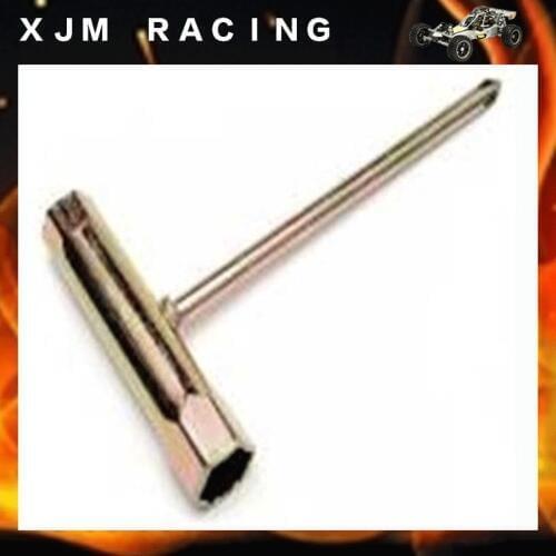 Spark Plug Wrench for 1/5 Hpi Rovan Kingmotor Mcd Fg Gtb Ddt Fid Racing Baja Lost Engines Toy Parts