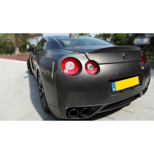 Car Accessories Carbon Fiber Matte Finish RZ DL Style Trunk Boot Lid Fit For 2008-2014 R35 GTR CBA DBA Rear Bootlid Tailgate