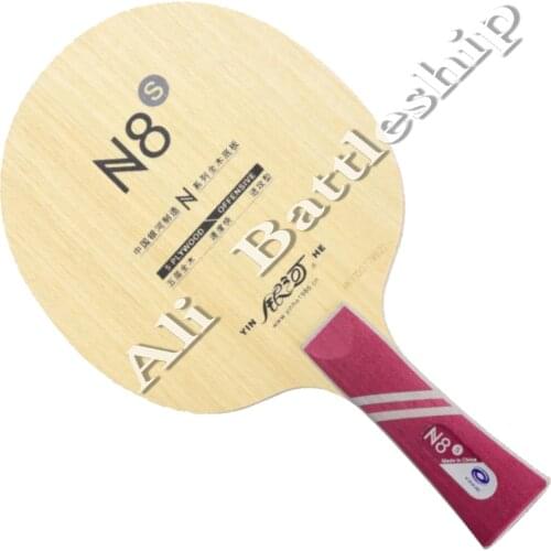 Yinhe N8 N-8S Wooden N 8S N8S Attack+Loop OFF Table Tennis Blade for PingPong Racket