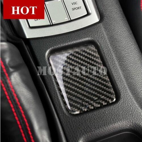 For Toyota 86 GT86 Scion FR-S Carbon Fiber Seat Heating Button Cover 2012-2018 Car Accessories Interior Car Decor Car Trim
