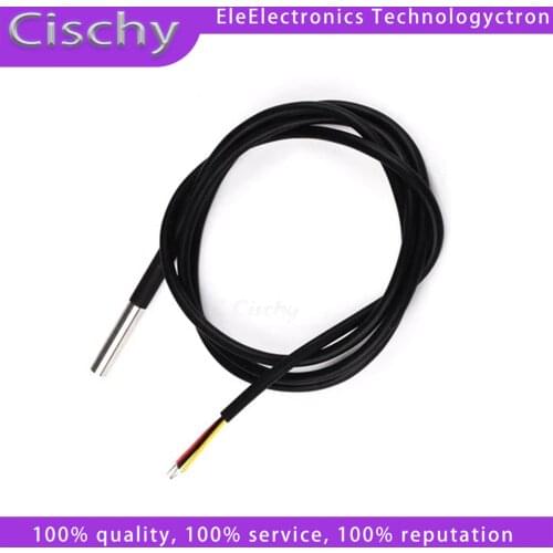 DS1820 Stainless steel package Waterproof DS18b20 temperature probe temperature sensor 18B20 for arduino TO-92
