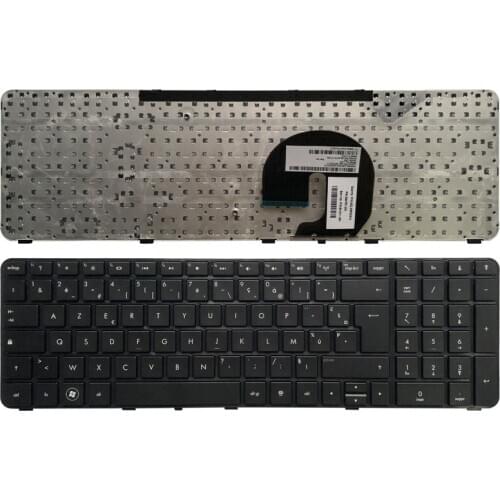 French Laptop Keyboard for HP Pavilion dv7-4000 DV7-4050 dv7-4100 dv7-4200 dv7-5000 dv7t-5000 LX7 FR Black with frame keyboard