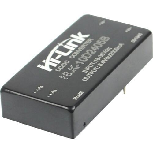 HLK-10D2405A 10D2405B 5v/12v/15v/24v 10W2000mA DC Isolated Power Module DCDC Switching Power Module