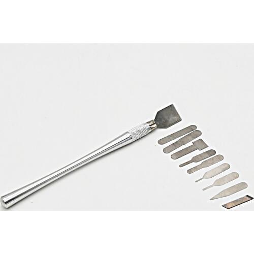 IPhone,Mobile Phone Repaire tools 10 Blades Cutting Scalpel Sculpture Carving set for PCB DIY repair hand Tools