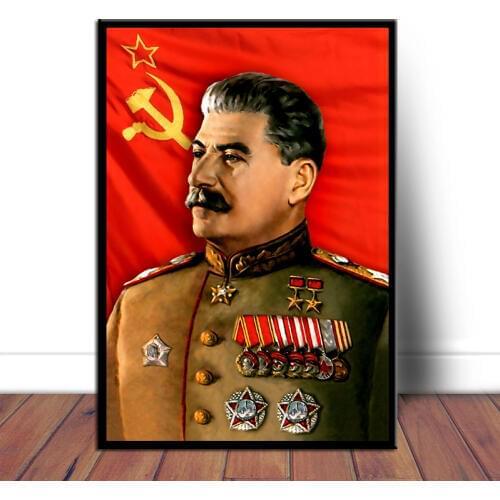 5D Full Square Diamond Painting Embroidery Beads for Needlework Stalin Leninist 3D Cross Switch Craft Kit Art Mosaic Hobby Sale