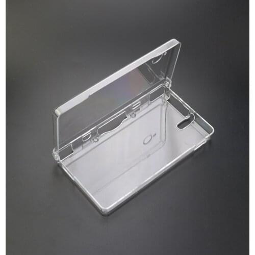 JCD 1PCS Transparent Crystal Case Clear Hard Cover Shell For Nintendo DSi NDSi Game Console