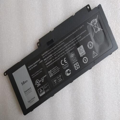 New Y1FGD 9HRXJ F7HVR battery for Dell Inspiron 14 15 15R 5545 5547 7537 7548 14-7437 17" 7000 7737 7746 Genuine Laptop Battery