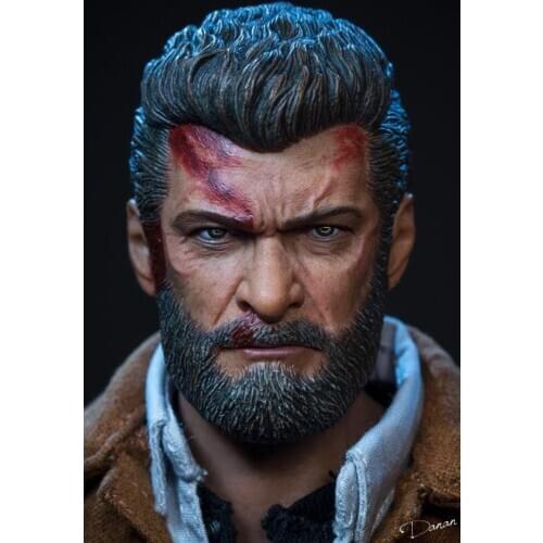 Onetoys Worldbox 1/6 wolverine HEADPLAY Logan head sculpt bare teeth Anger