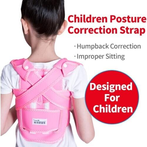 Adjustable Children Posture Corrector Back Support Belt Correction Orthosis for Kids