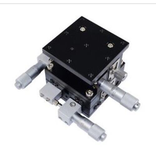 XYZ 90X90mm Horizontal Precision Inseparable Linear Stage Cross-roller Bearing