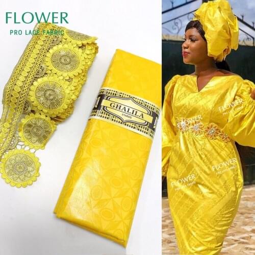 Yellow Vintage Guipure Ribbon For Crafts And Bazin Riche Fabric Traditional Celebrotion Women Sewing Clothing Bazin Riche Lace