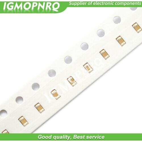 100PCS/LOT 0402 SMD Thick Film hjxrhgal Chip Multilayer Ceramic Capacitor 0.5pF-10uF 10NF 100NF 1UF 2.2UF 4.7UF 10UF 1PF 6PF