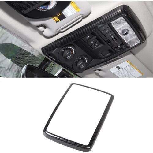 Car Reading Light Decorative Cover Trim for Toyota 4Runner 2010-2020 TRD Pro, for TRD Off-Road Car Interior Accessories ABS Red