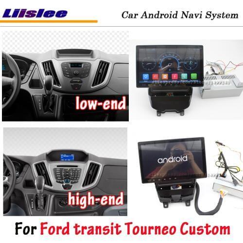 Car Multimedia Player For Ford Transit Tourneo Custom 2016-2020 Android Radio Stereo Audio Carplay GPS Navigation System