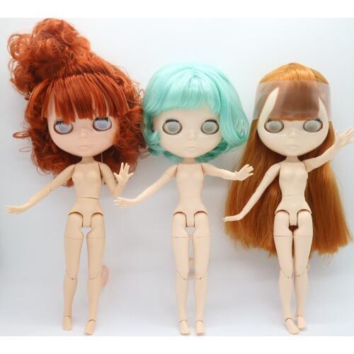 Without eyes chips joint body Nude blyth doll for DIY 20170914 kk