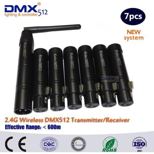 DHL Free Shipping Wireless LED DMX Controller wireless dmx 512 transmitter and receiver wireless touching led controller