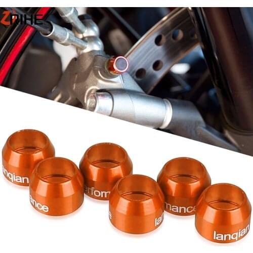 For 1190 RC8 R 1290 Super Adventure R Supermoto 950/990 SMR/SMT 2017-2020 Motorcycle Universal Billet Bleed Valve Cover Kit