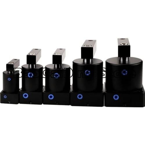 Clamp Arm Left/Right Rotary Cylinder Double Acting HSL-25/HSR-25 32 40 50 63 Bore 90 Degree /LX13X15X17 RL Angle Rotary Cylinder