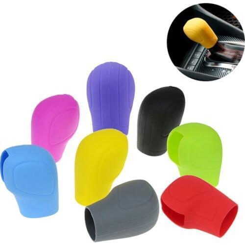 Easy Installation Auto Kraampjes Hoofd Silicone Car Automatic Gear Knob Boots Cover Sleeves