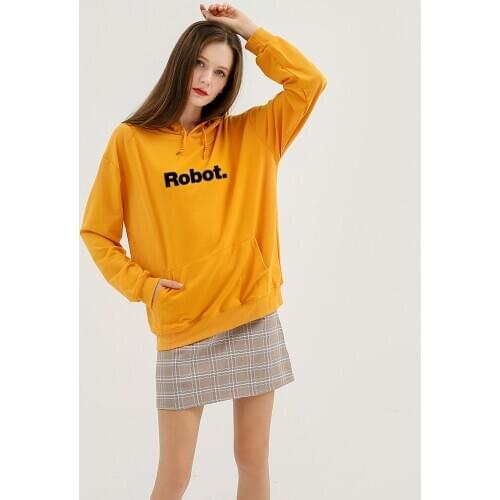 Letter Print Plus Size Cotton Hoodies Sweatshirt Jacket Women Fashion Autumn Female Pullover Streetwear Oversized Hoodie Coat