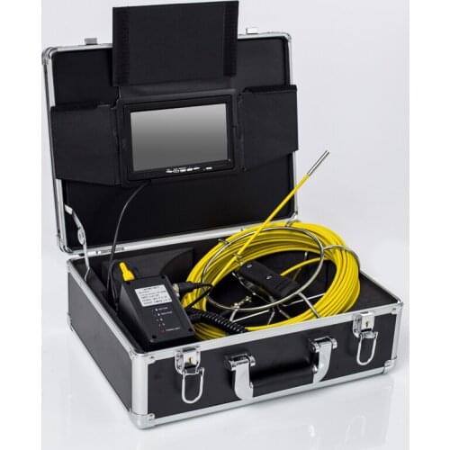 9" WiFi 20/50/100M Pipe Inspection Video Camera,Drain Sewer Pipeline Industrial Endoscope support Android/IOS 6.5mm Cam