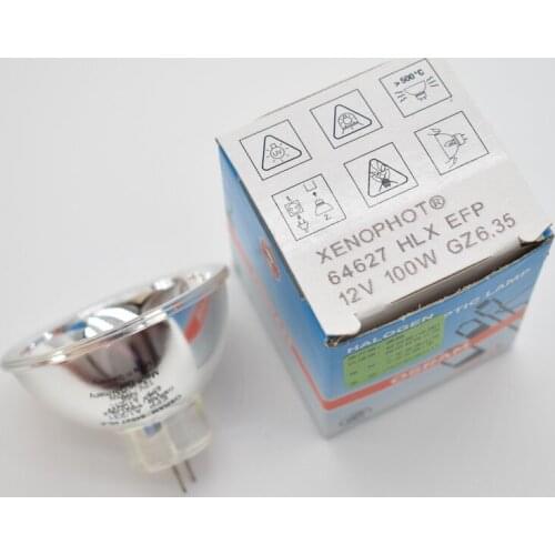 XENOPHOT 64627 HLX EFP 12V 100W GZ6.35 optic halogen lamps for microscope,12V100W bulb
