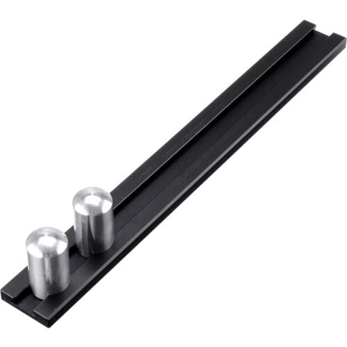 19mm/20mm Dog Hole Baffle Plate Bench Woodworking Tools Auxiliary Clamp Workbench Table Aluminum Alloy DIY Planing Stop Board