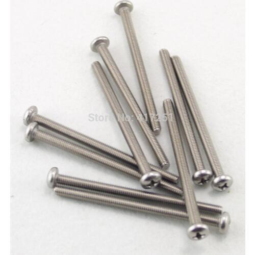 1 piece Metric M5*10mm Stainless steel Cross Recessed Pan Head Screws Fasteners
