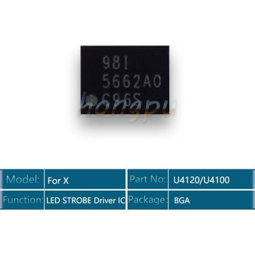 2pcs/lot U4120 LM35662 5662A0 For iphone X LED STROBE DRIVERS IC Chip