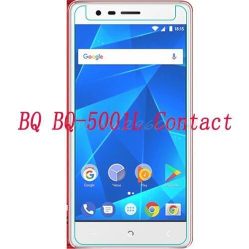 2PCS NEW Screen Protector mobile phone For BQ BQ-5001L Contact 5001L 9H Tempered Glass Film Protective Screen Cover