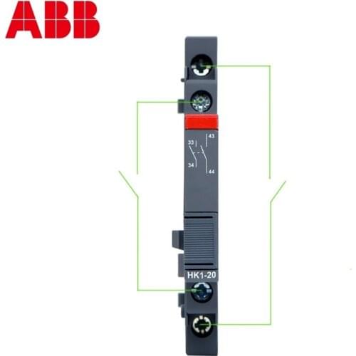ABB HK1-20 Auxiliary contacts – mountable on the right 2 N.O. + 0 N.C