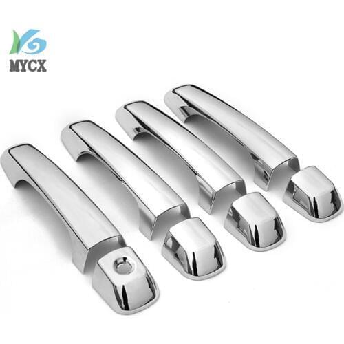 ABS chrome For toyota prado FJ 150 accessories door handle cover fit toyota FJ150 2010 2011-2014 2017 car-styling molding trim