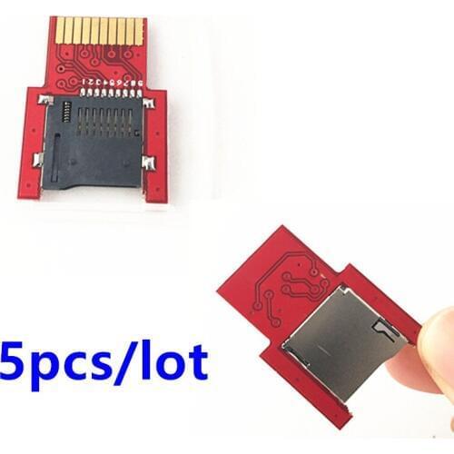 5 Sets SD2Vita For PSVita Game Card to Micro SD / TF Card Adapter for PS Vita 1000 2000 PSV1000/2000 SD Memory Card Accessories
