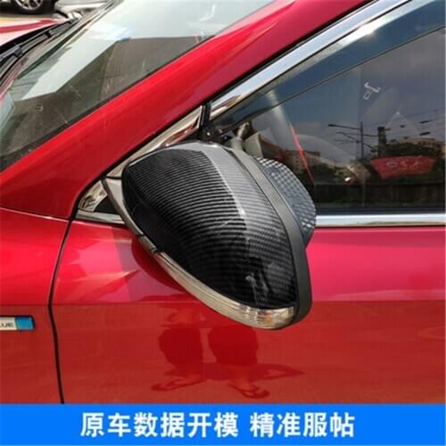 For MG ZS 2017 2018 2019 2020 Car styling ABS Chrome Rearview mirror cover Trim/Rearview mirror Decoration