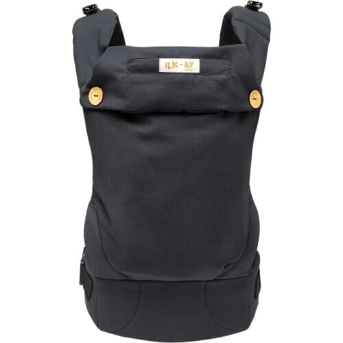 İlkayBaby Ergonomik Bebek Taşıma Kangurusu Handy Siyah