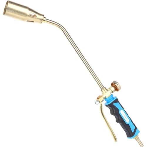 Industrial Grade Liquid Petroleum Gas Blowtorch Burner Flamethrower 35mm Heating Double Switch Garden Outdoor Weed Control Torch