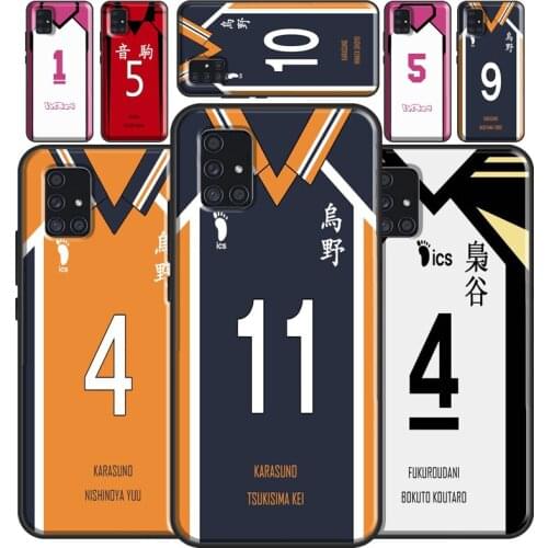 Haikyuu!! Uniform Case For Samsung A12 A32 A42 A52 A72 A02S A20S A30 A40 A50 A70 A21S A20e A31 A41 A51 A71