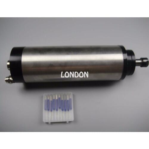 CNC spindle kit ER11 800W water cooling spindle motor +10 pieces cnc engraving bits